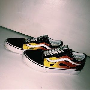 Flame Old Skool Vans